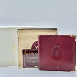 Vintage Men’s Cartier Bifold Wallet